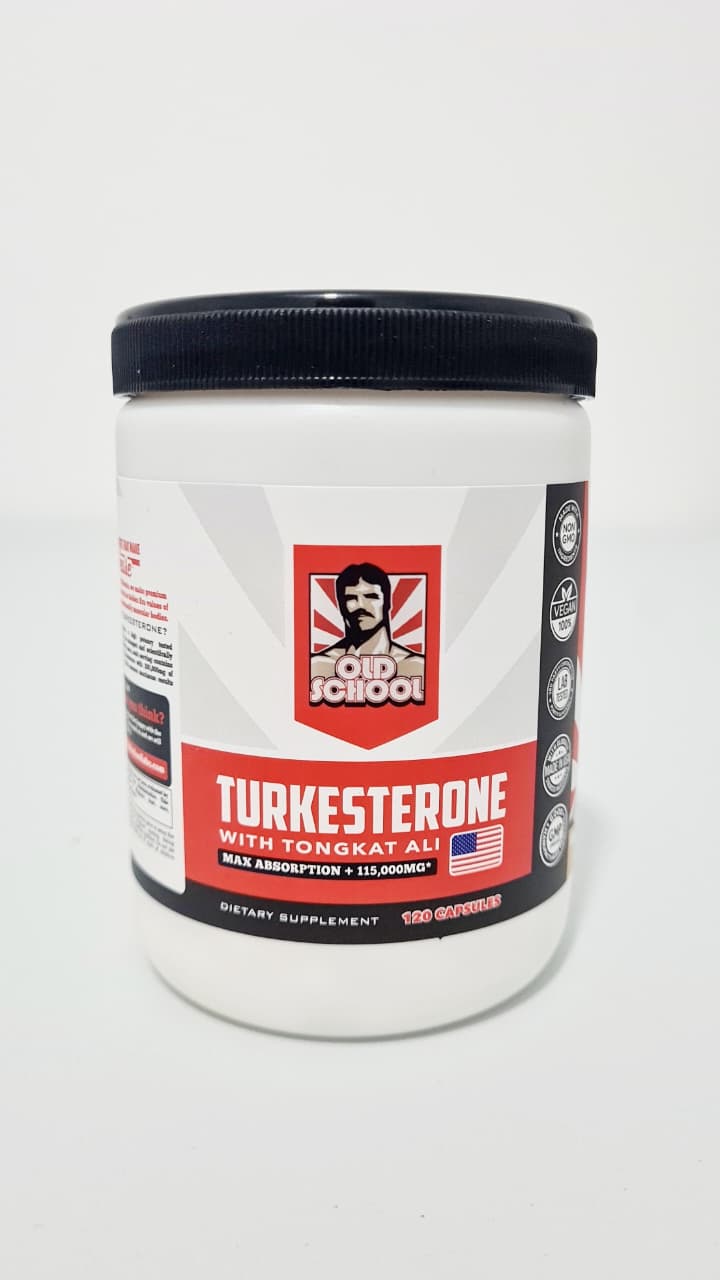 TURKESTERONE WITH TONGKAT ALI X 120 CAPS